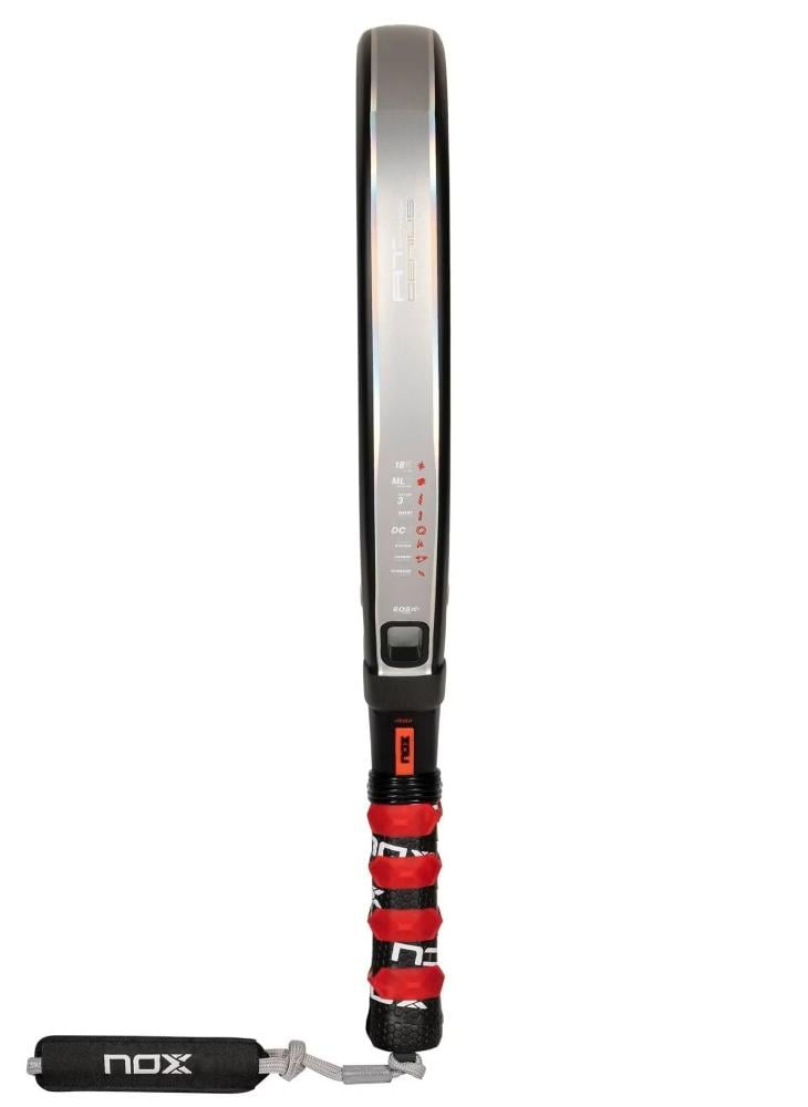 NOX AT GENIUS Attack 18K Padel Racket by AGUSTIN TAPIA