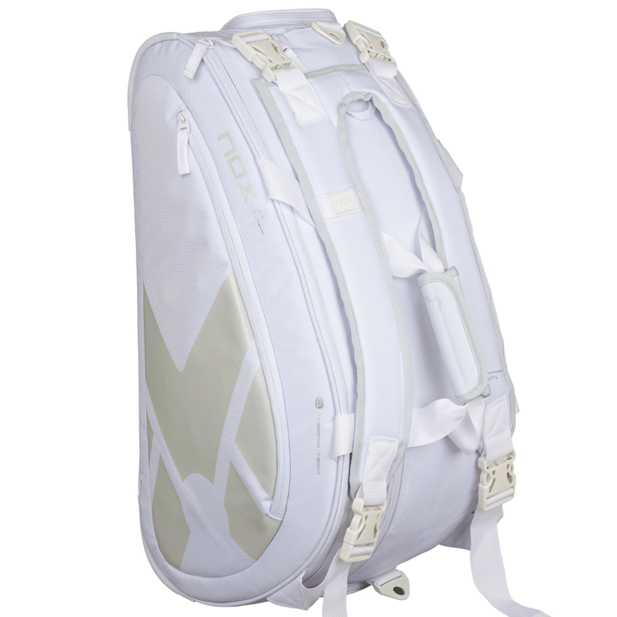 NOX AT10 Team White Padel Racket Bag