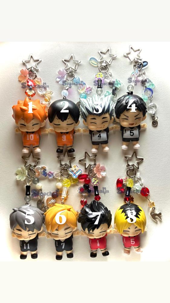 Haikyuu keychain