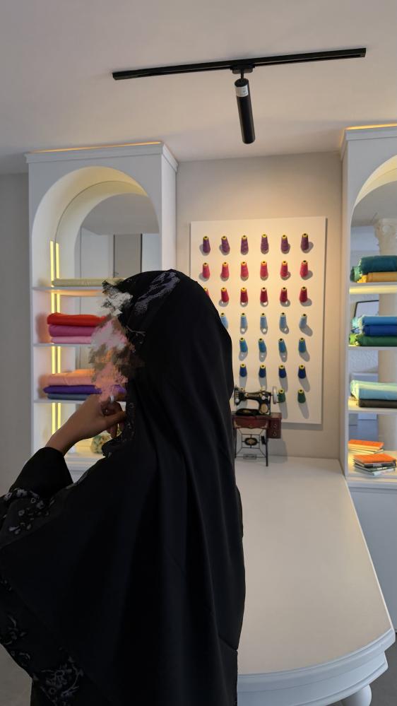 RN66, نوع القماش: شيفون هندي مشجر
