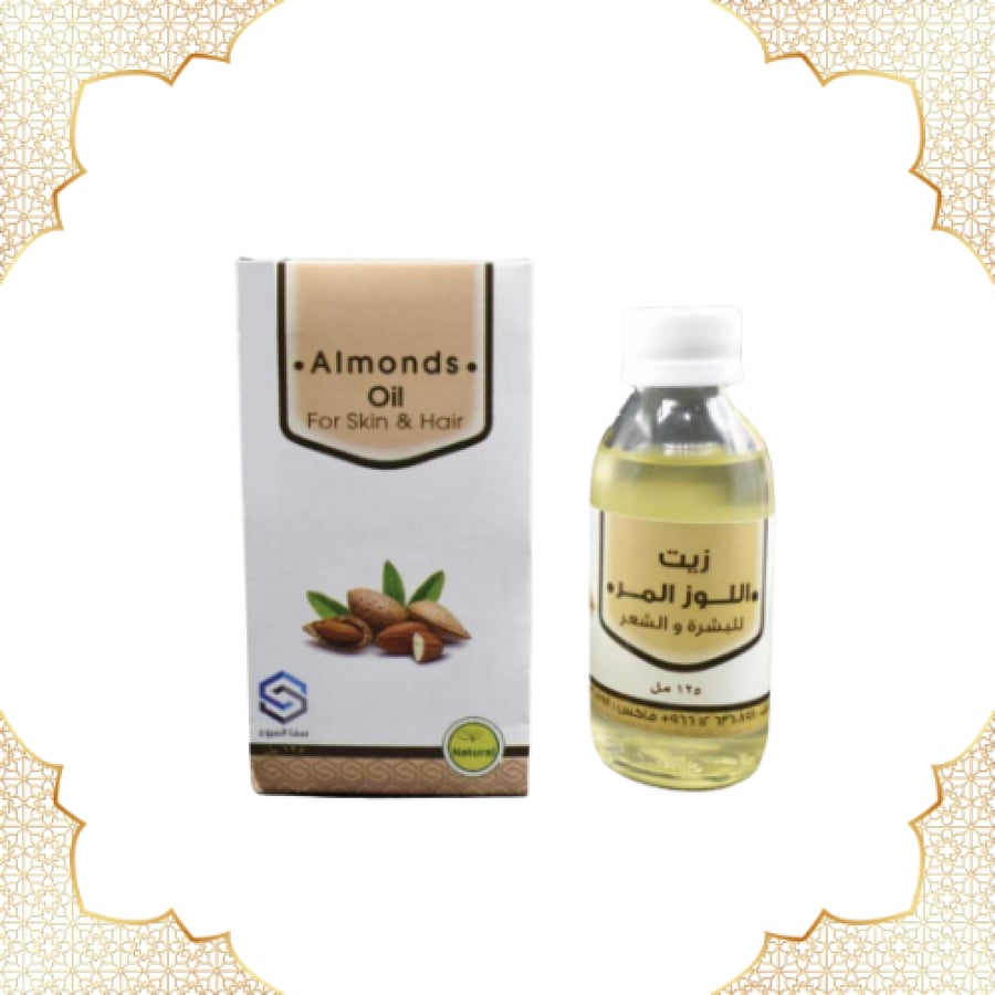 زيت اللوز الر متجر رنوس