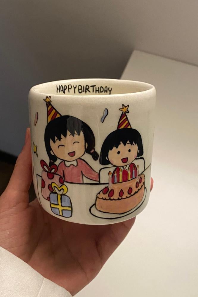 كوب Birthday