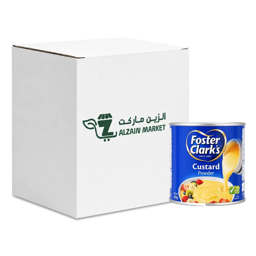 كرتون كاسترد 450 جرام * 24 حبه