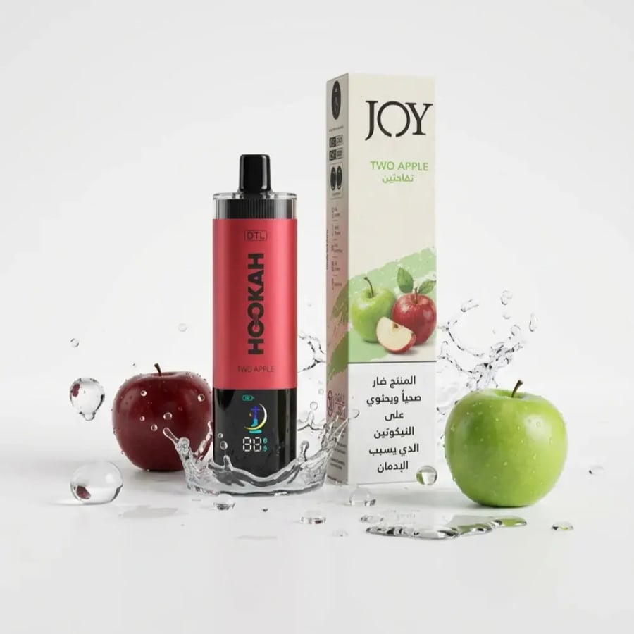 شيشة جوي هوكاه DTL 50 ألف سحبة نيكوتين 6mg – JOY Hookah
