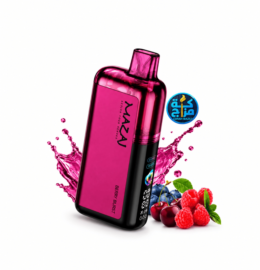 سحبة مزاج جلاز 30 ألف سحبة توت مشكل | MAZAJ GLAZZ 30K Puffs Berry Burst