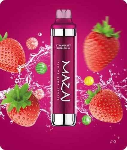 سحبة مزاج بلاك فراولة ايس 8000 نفخة MAZAJ Black STRAWBERRY ICE 8000 PU