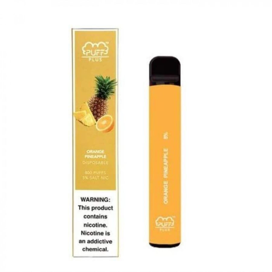سحبة بف بلس برتقال أناناس 800 سحبة | PUFF PLUS Orange Pineapple 800 Puffs