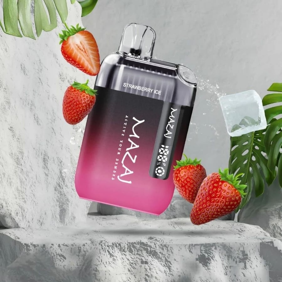 مزاج 9000 انفينيتي اكس فراولة ايس 9000 موشة Mazaj Infinity X STRAWBERR