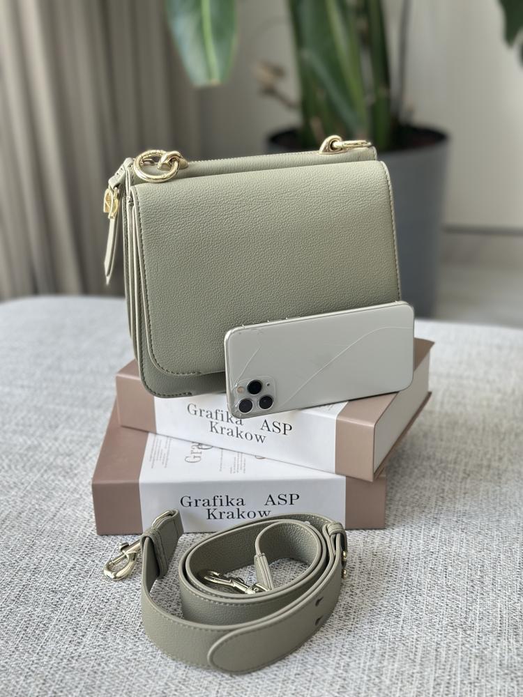 ARIANA REED GREEN CROSSBODY BAG