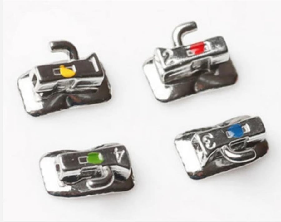 Fancy Series Buccal Tube #6 Roth 0.022 (4 pcs Kit)