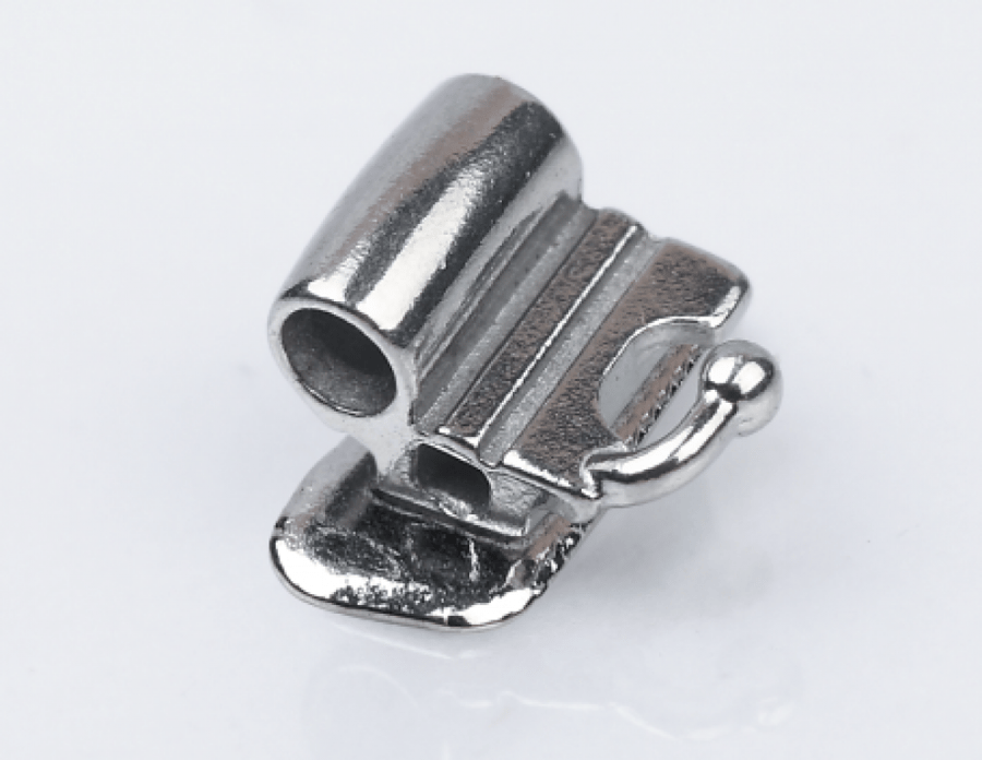 Roth Convertible Headgear Buccal Tube 0.022 Close-up