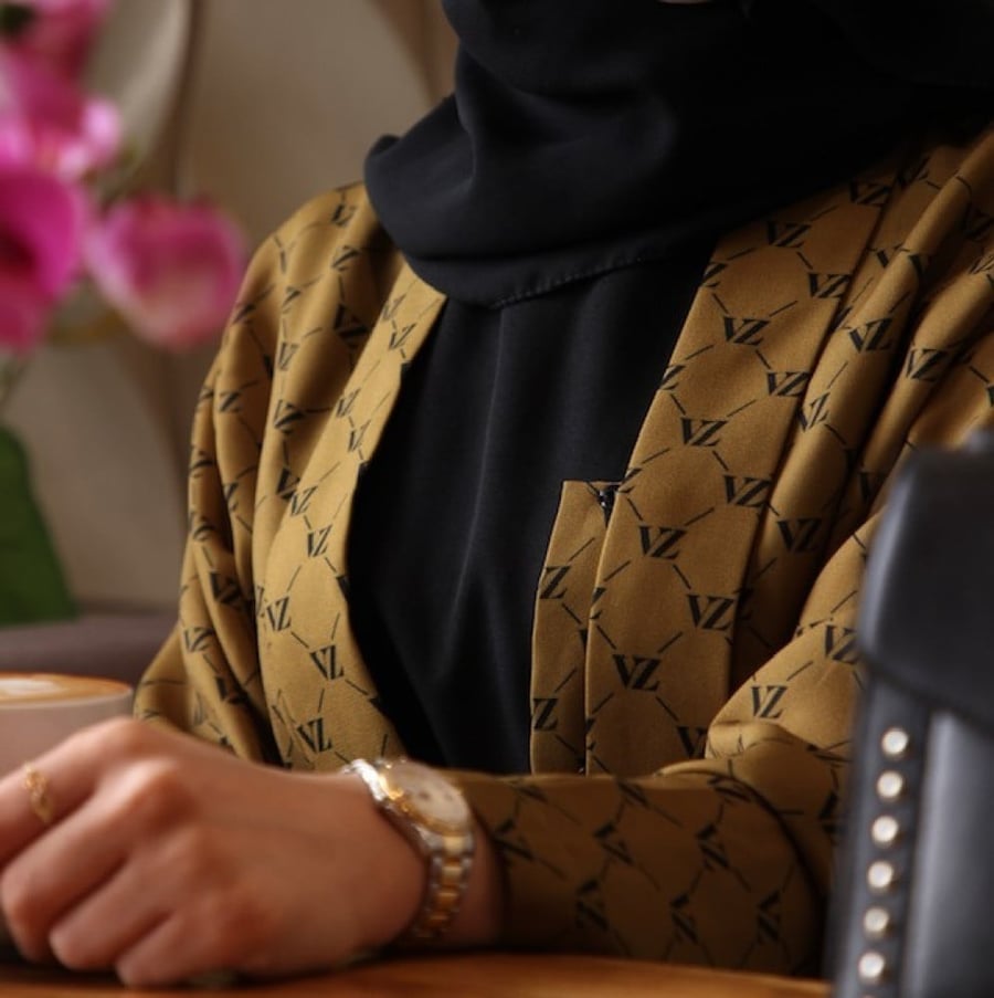 Monogram Abaya