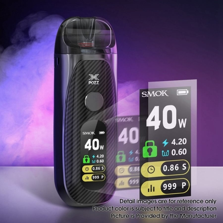 سحبة سموك بوز اكس كيت Smok Pozz X 40W Pod Kit - فيب شيشة سيجارة نكهات