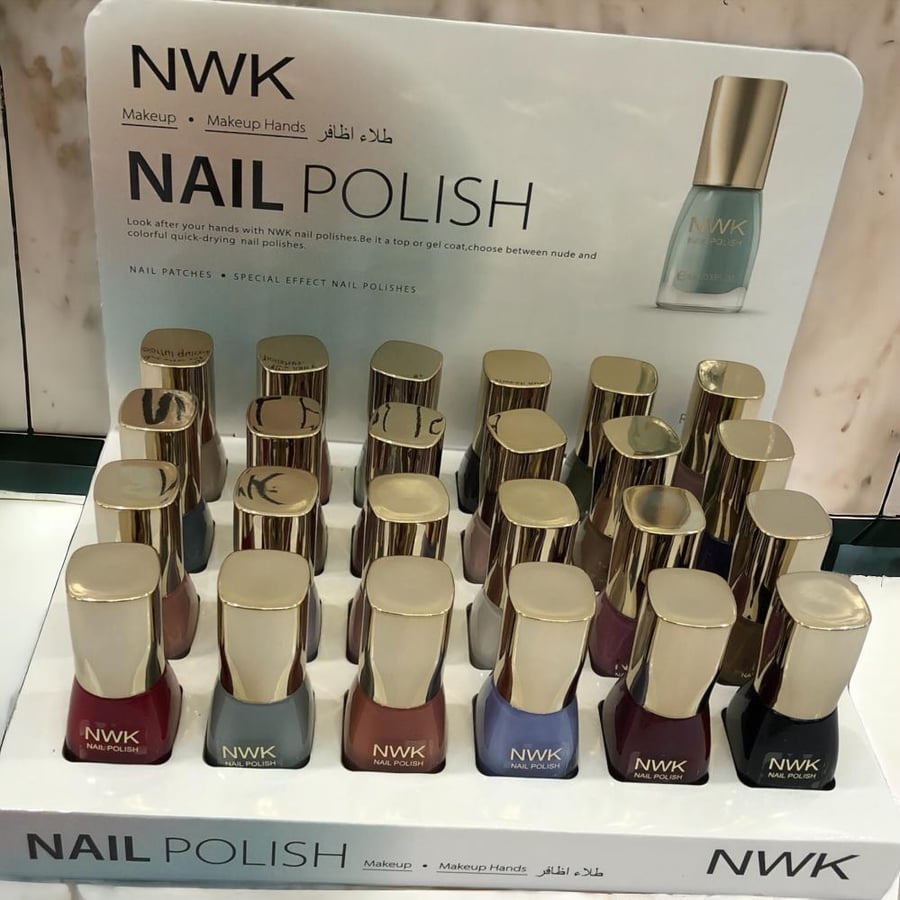 24 لون مناكير NWK