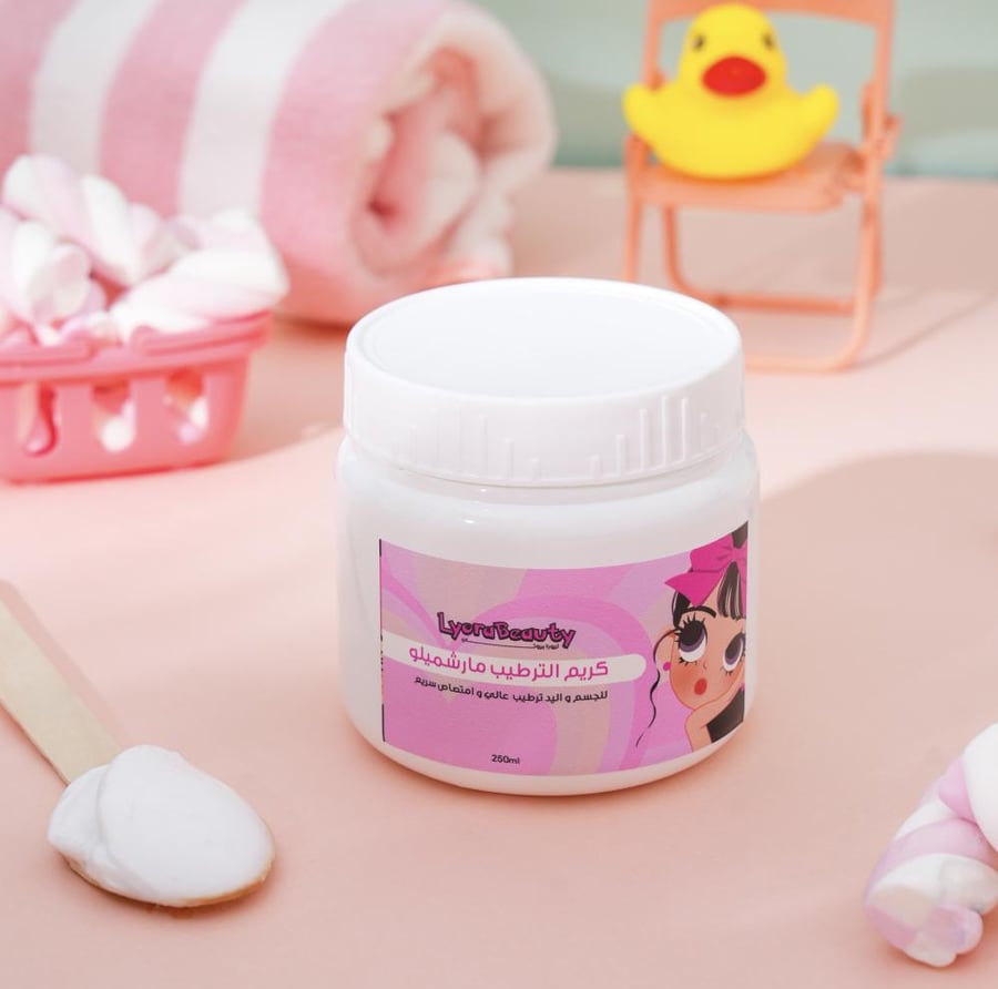 Marshmallow body moisturizer cream