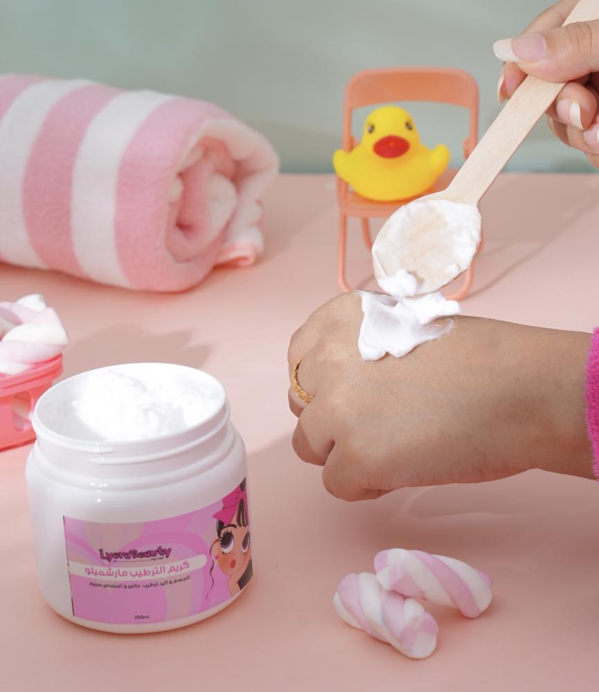 Marshmallow body moisturizer cream