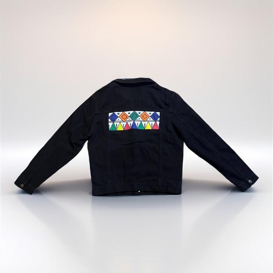 Black jeans jacket