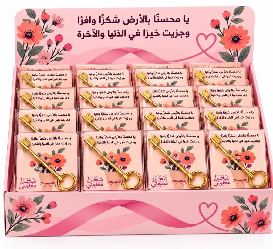 توزيعات يوم المعلم
