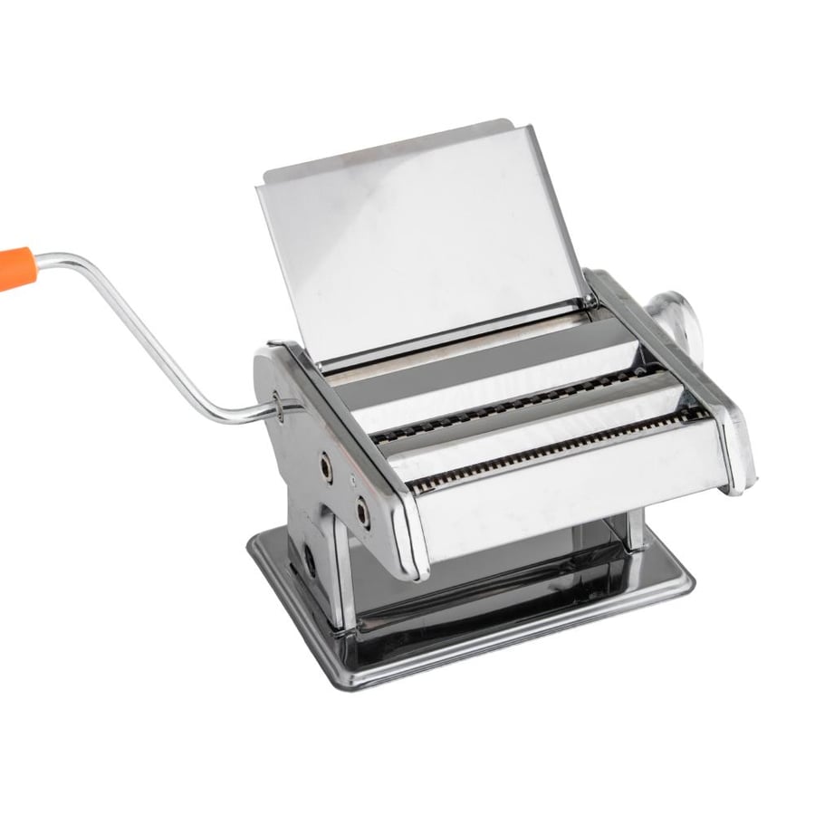 Italian pasta maker machine of stainless steel