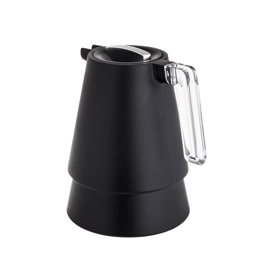 Single thermos Zala 1 liter beige with handle.