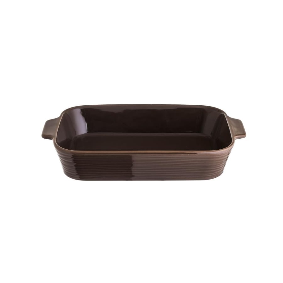 Rectangular ceramic oven tray - available in several colors