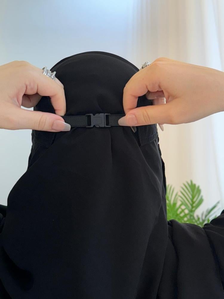 نقاب مشبك "قصير"