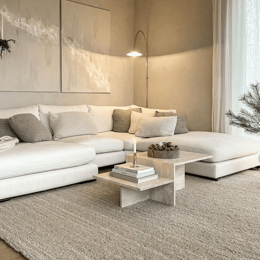طاولة قهوه بتصميم حديث