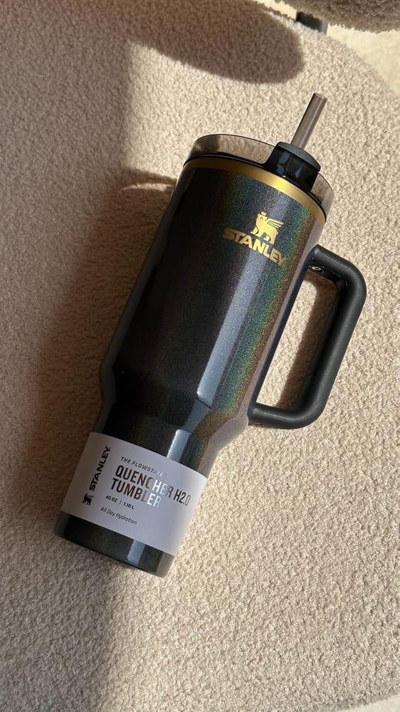 Stanley Black Midnight Glitz Shimmer Tumbler Limited Edition40oz