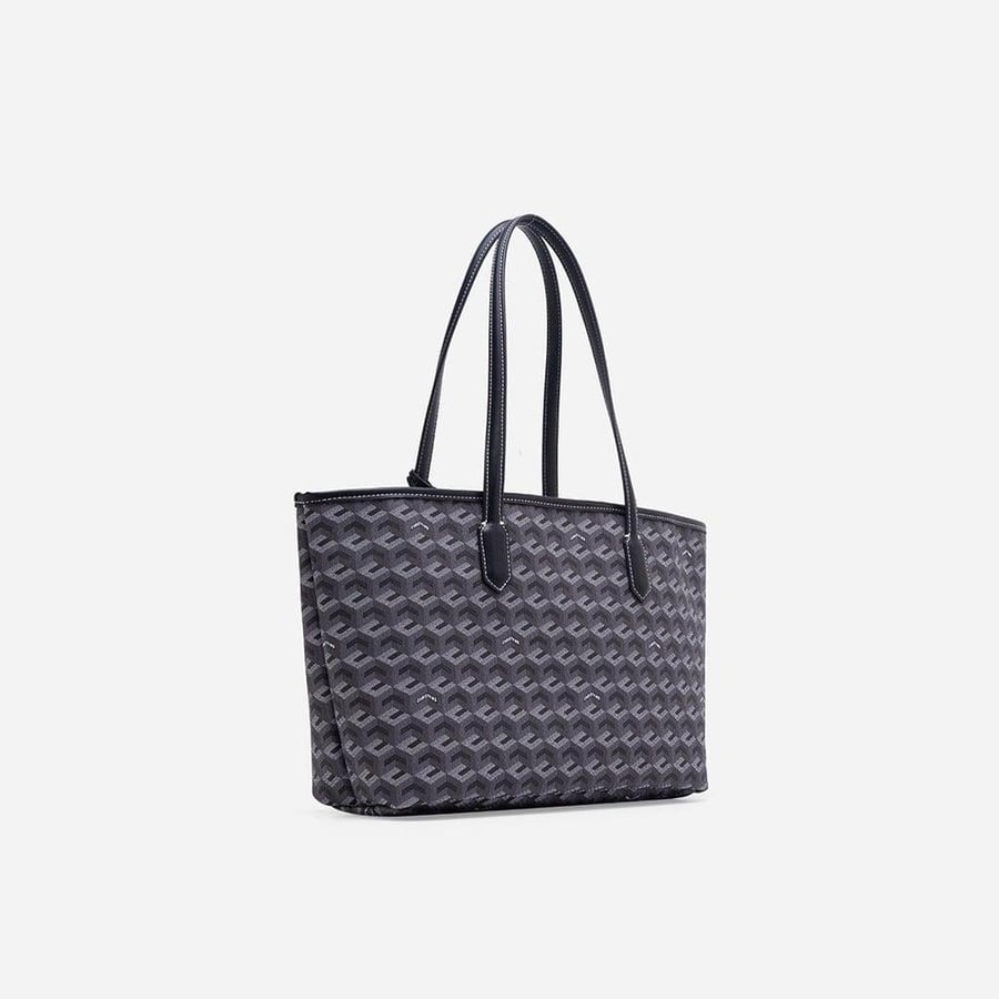 Russo Medium Tote Bag - Black - medium