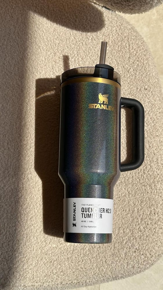 Stanley Black Midnight Glitz Shimmer Tumbler Limited Edition40oz