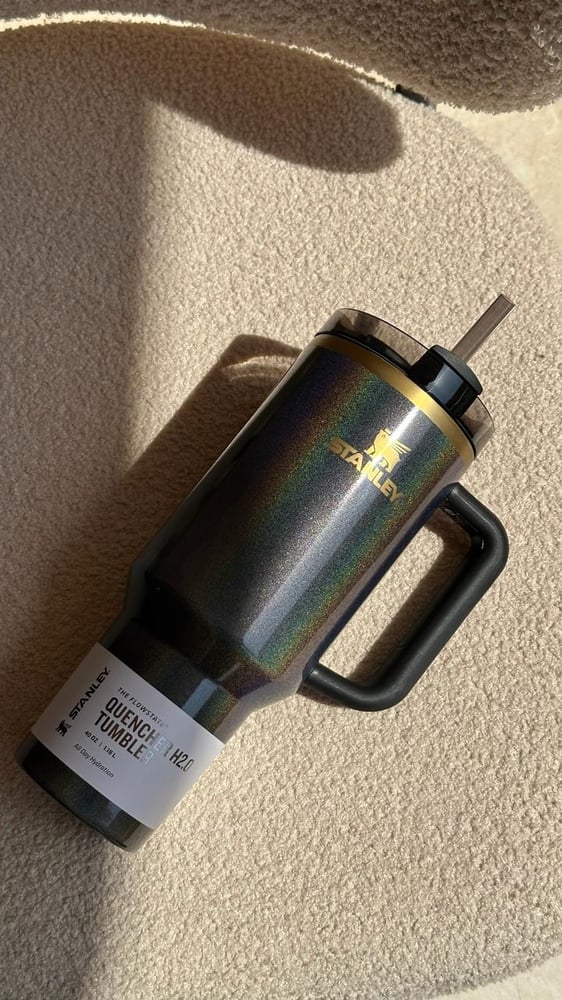 Stanley Black Midnight Glitz Shimmer Tumbler Limited Edition40oz