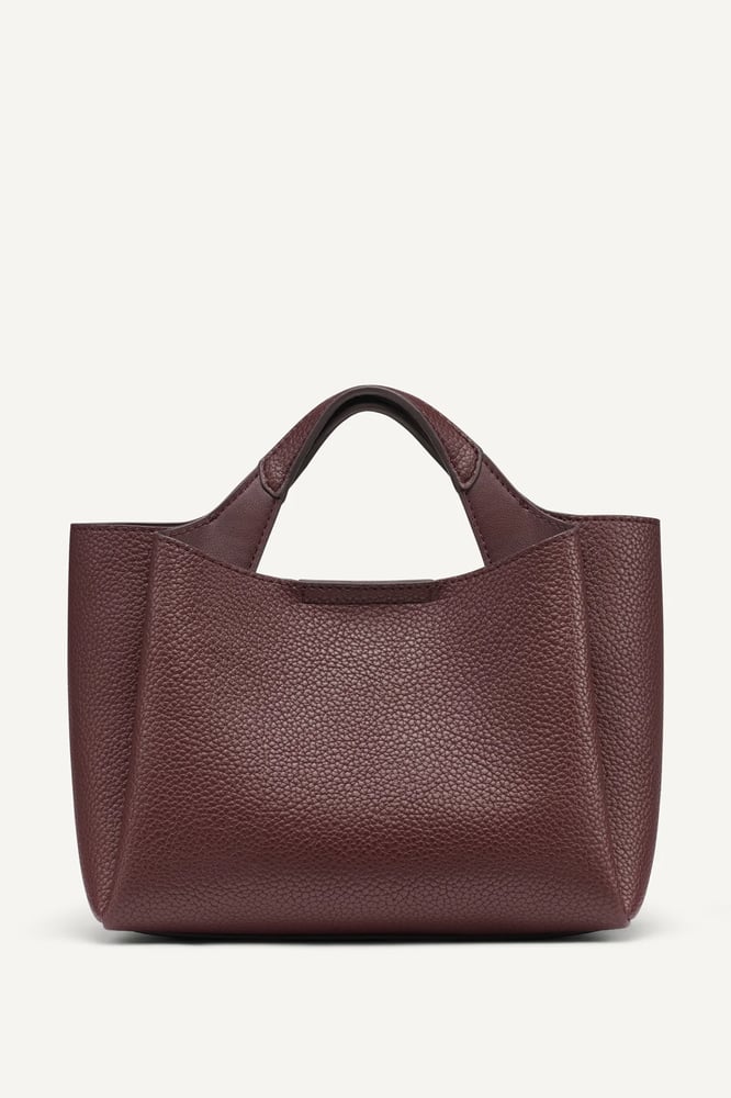 WILLA MINI SATCHEL -AGED WINE