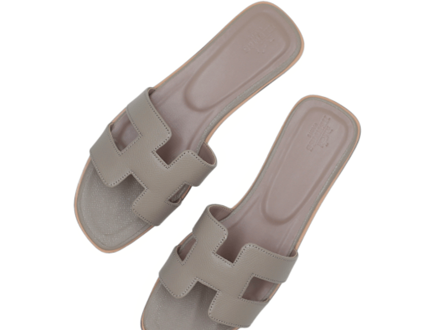 Hermes G slippers
