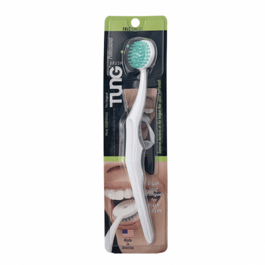 Tongue cleaning brush
