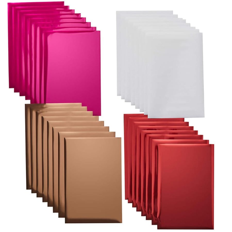 Cricut Foil Transfer Sheets Sampler 10.1×15.2cm 24 sheets