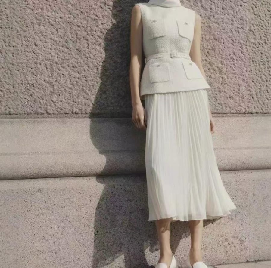 Dress off white