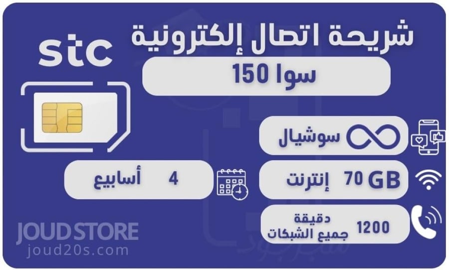 سوا ١٥٠ - شريحة عادية / إلكترونية