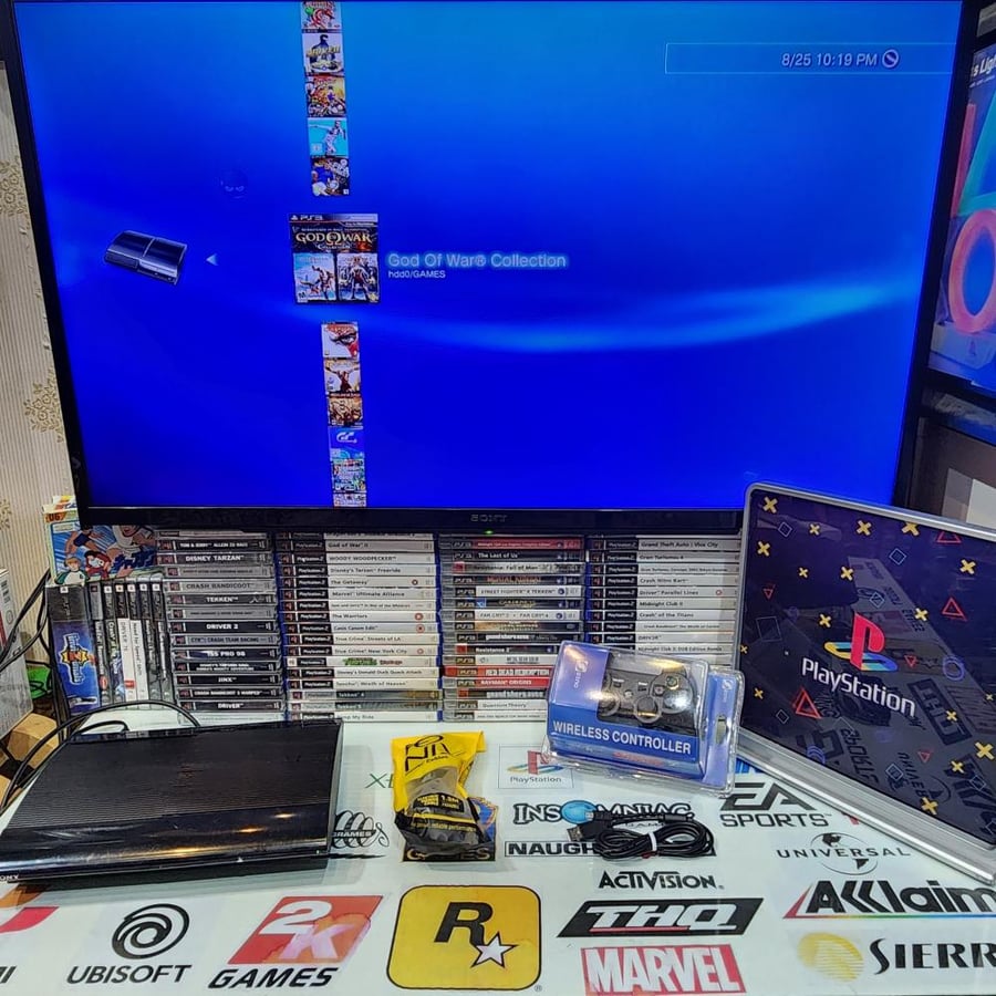 PS3 بلاستيشن ثري حجم  ون تيرا مبرمج