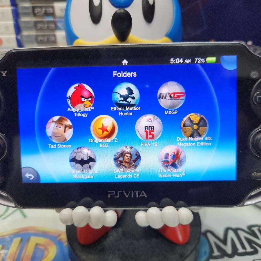 PS VITA جهاز بي اس فيتا مبرمج موديل 1000 (فات)