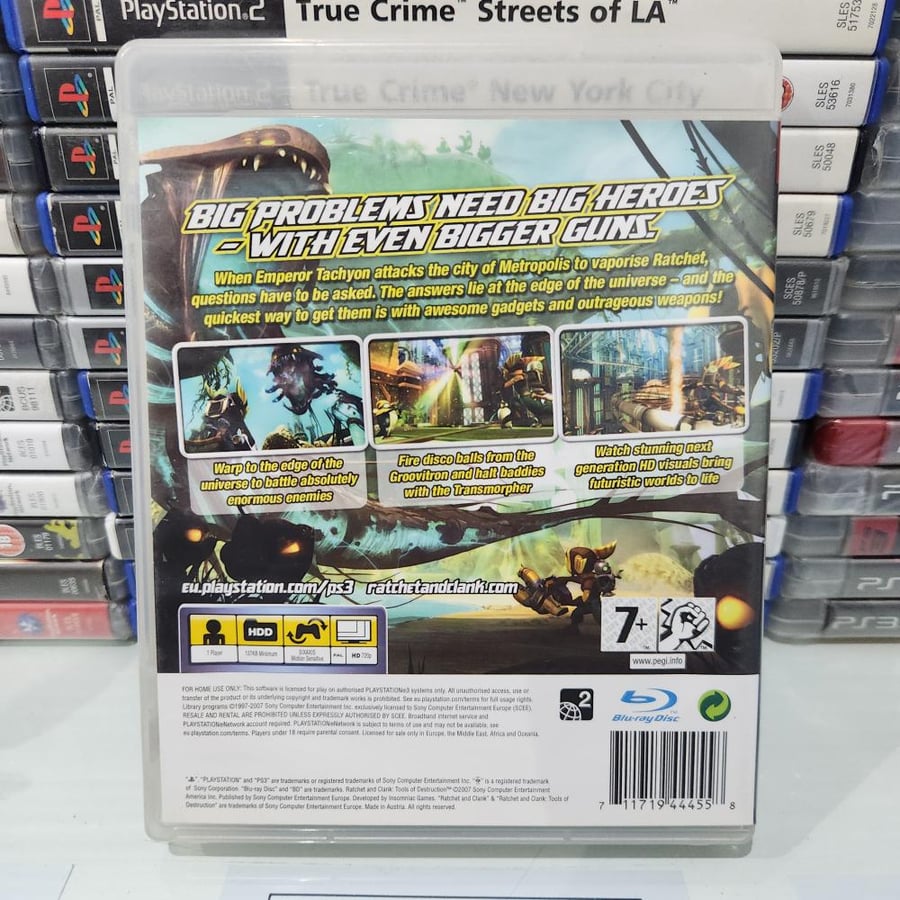 PS3 ratchet and Clank tools of destruction