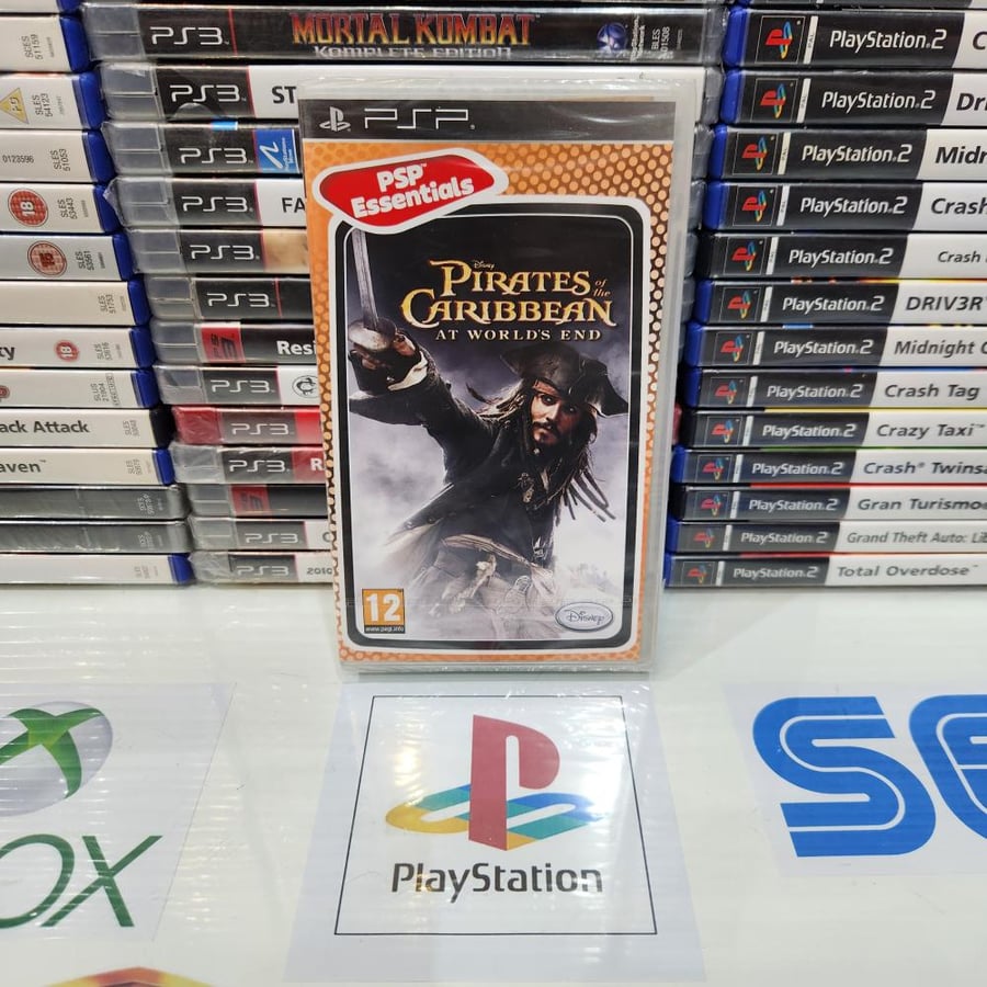 PSP pirates of the caribbean at world's end جديد