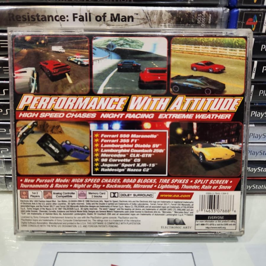 PS1 need for speed hot pursuit 3