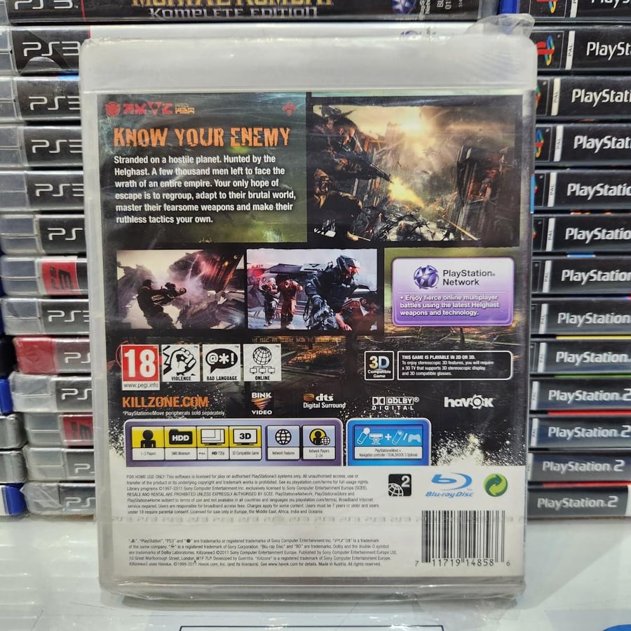 PS3 Killzone 3 جديد