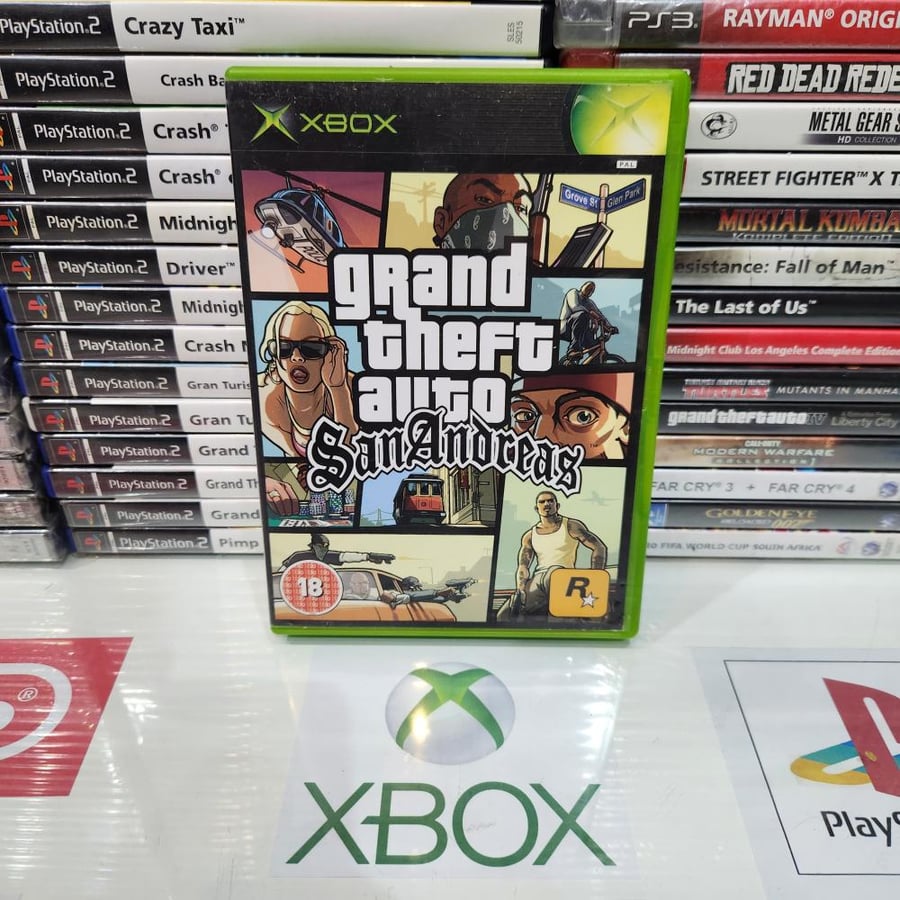 Xbox grand theft auto san andreas