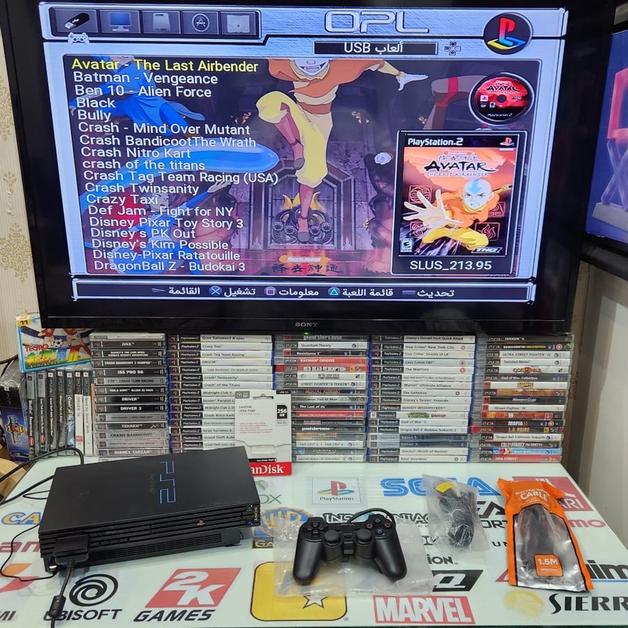 PS2 جهاز بلاستيشن تو مبرمج