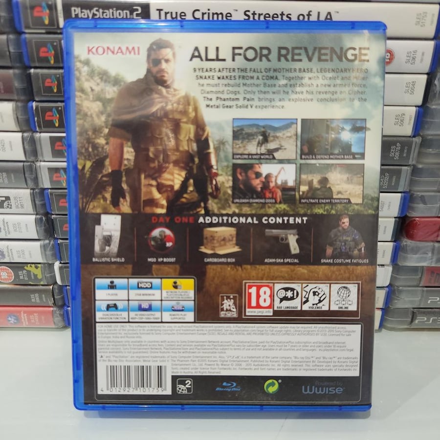 PS4 metal gear solid v the phantom pain
