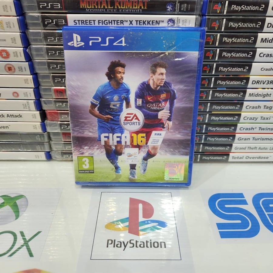 PS4 fifa 16 جديد يوجد تمزق بالغلاف