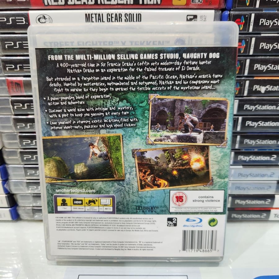 PS3 uncharted drake's fortune