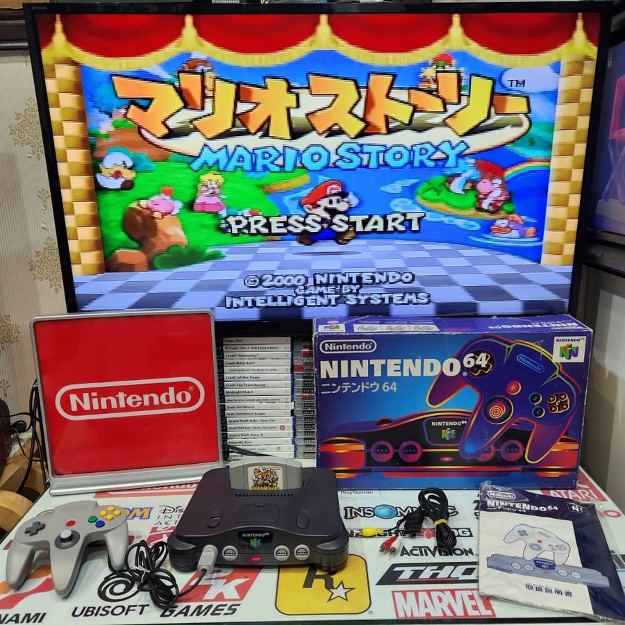 N64  جهاز نينتدو ٦٤ الياباني