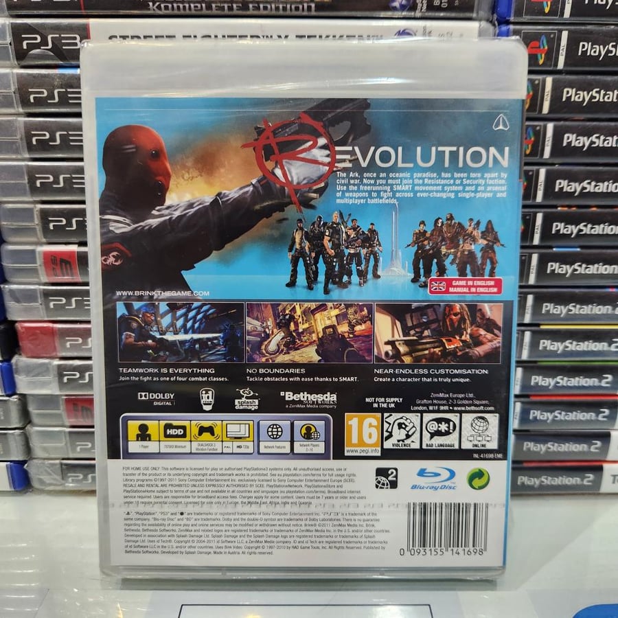 PS3 Brink جديد